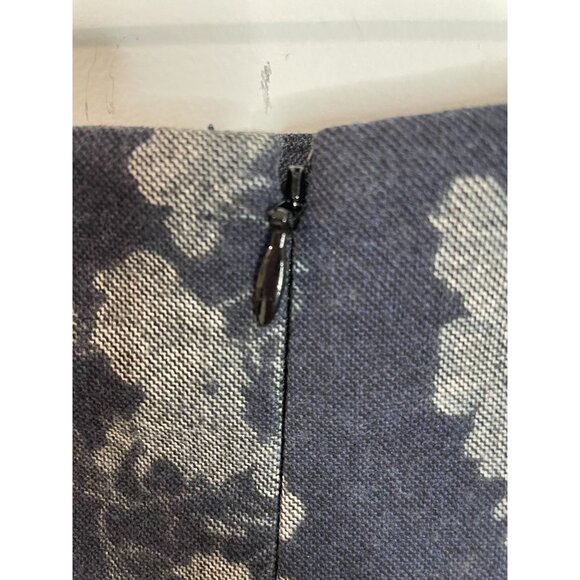 Banana Republic Floral Print Wool Blend A-Line Skirt Size 8 - Picture 7 of 14